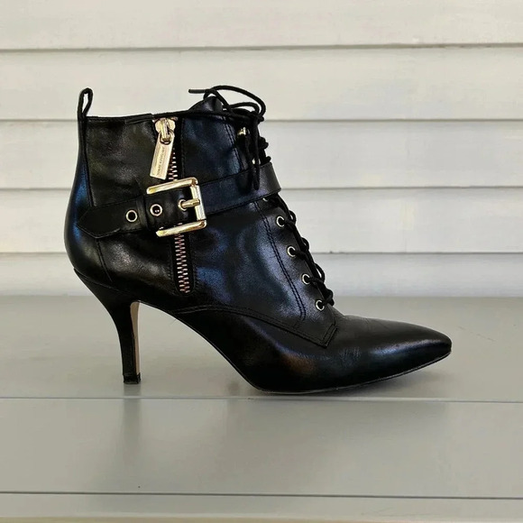 Michael Kors Brena Bootie Black Sz 6.5 - Picture 1 of 12